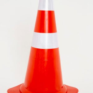 Cone Flexível com Faixas Refletivas